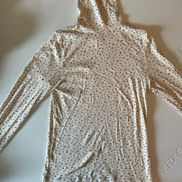 Rosebud AND terracotta Soor Ploom PLOOM snap neck turtleneck size small WOMENS - Picture 2 of 5